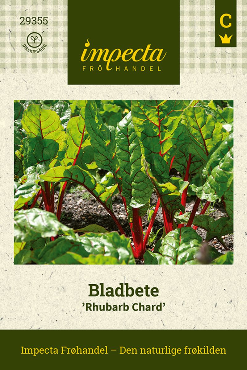 Bladbete 'Rhubarb Chard'