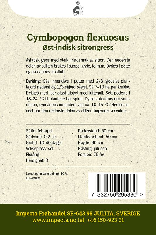 Øst-indisk sitrongress