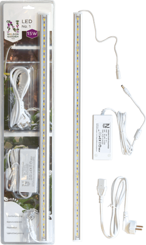 Plantelys LED No.1 60cm 15W med adapter