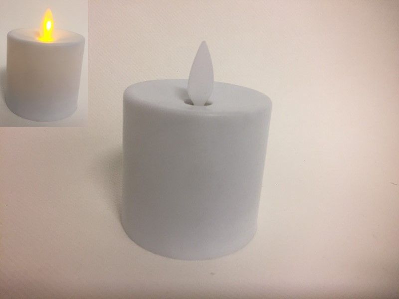GRAVLYS LED BEVEGELIG FLAMMME, TIMER